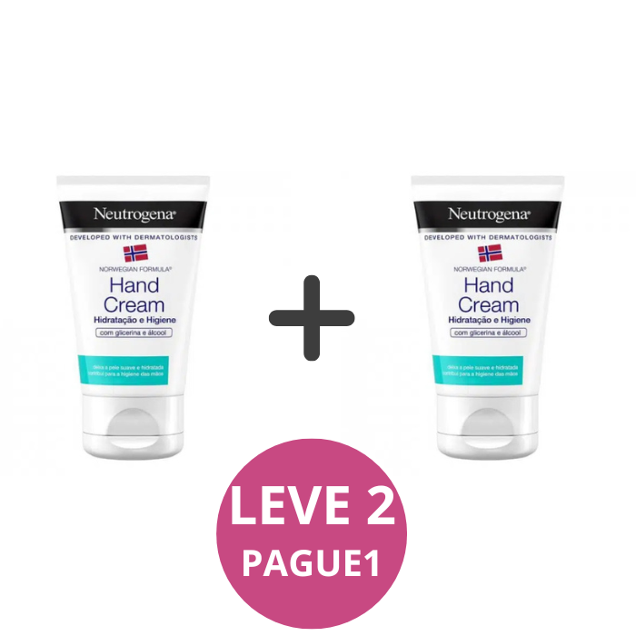 Neutrogena Creme de Mãos Hidratação e Higiene 50ml – LEVE 2 PAGUE 1