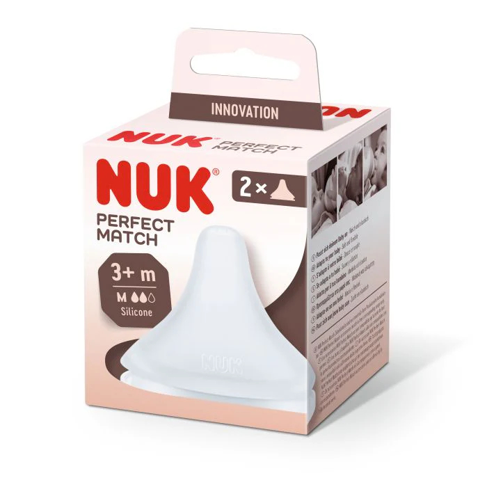 Nuk Perfect Match Tetina Silicone Tamanho M x 2 Unidades