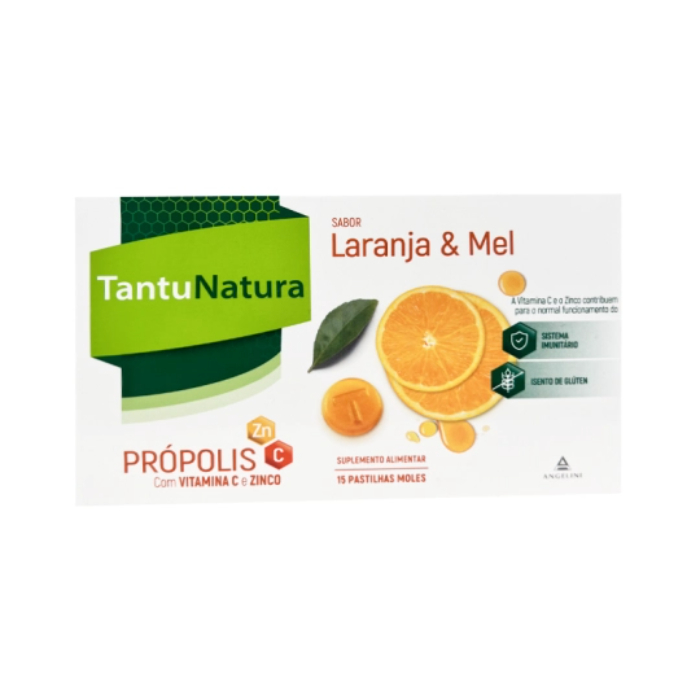 Tantunatura Pastilhas Laranja e Mel x 15