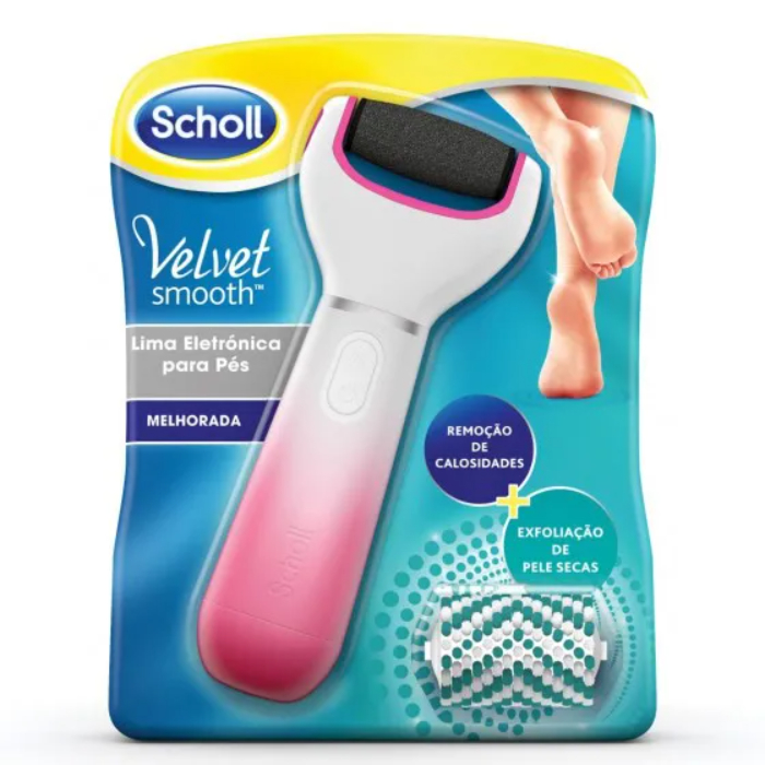 Scholl Velvet Smooth Lima Elétrica Rosa Exfoliante