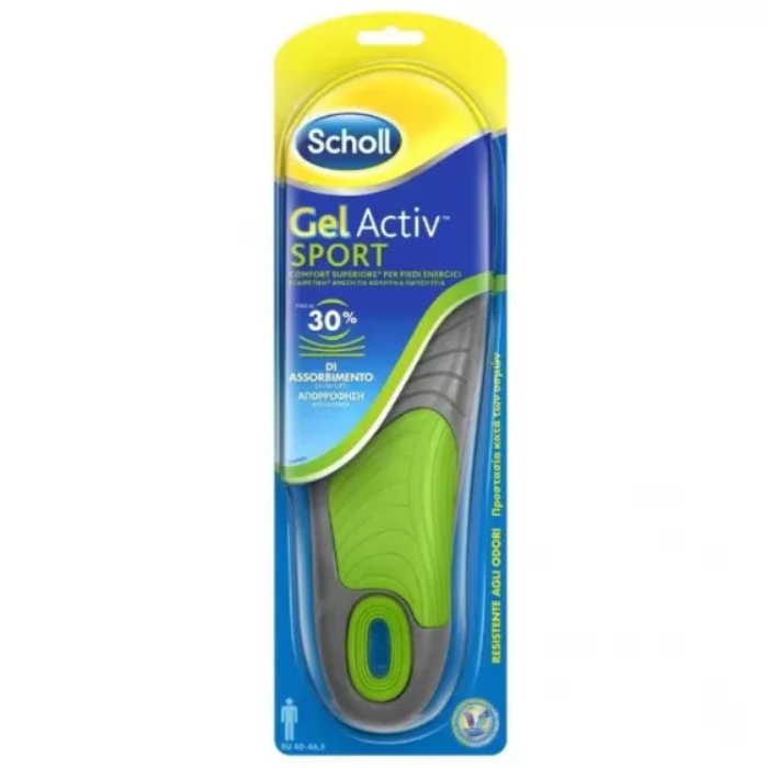 Scholl Palmilhas Gelactiv Sport Homem Tamanho L