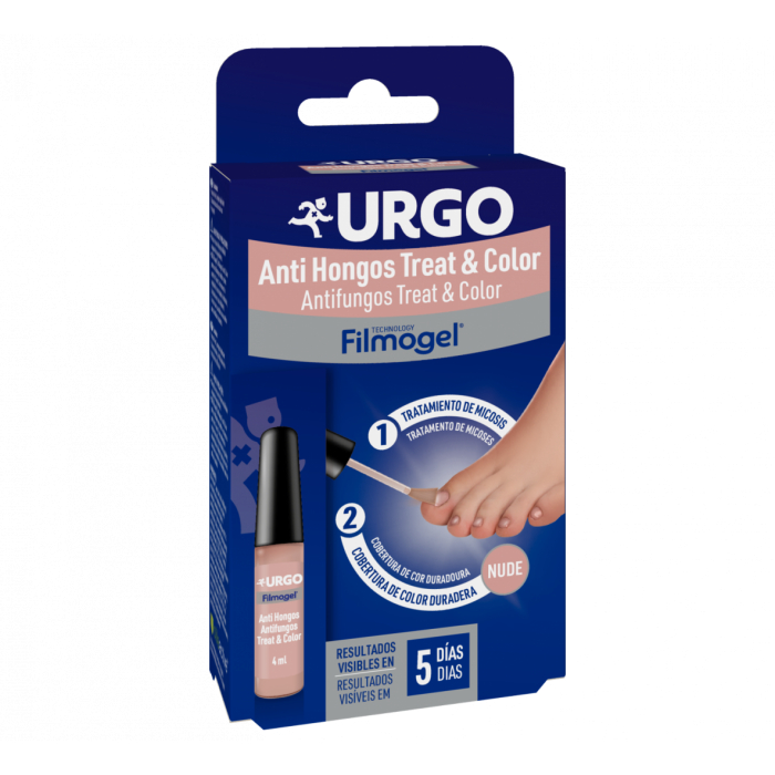 Urgo Filmogel Antifúngico Treat & Color 4 ml