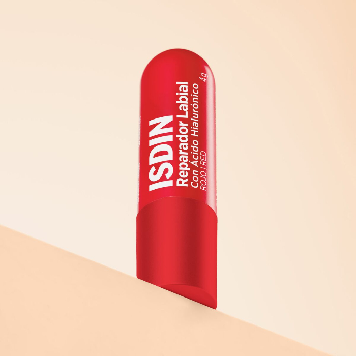 Isdin Stick Reparador Labial Vermelho 4g