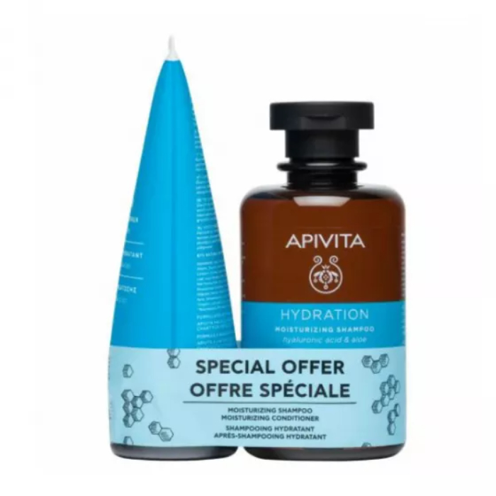 Apivita Champô Hidratante 250ml + Condicionador 150ml