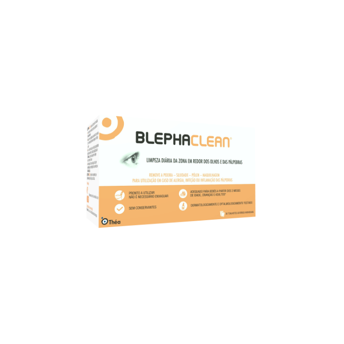 Blephaclean Toalhetes Pálpebras x30