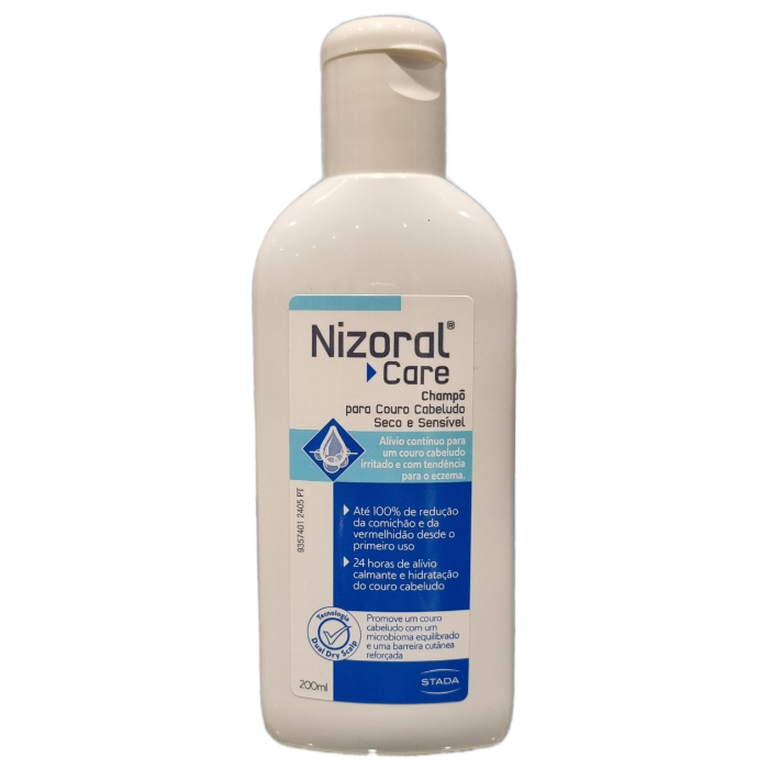 Nizoral Care Champô Couro Cabeludo Seco & Sensível 200ML