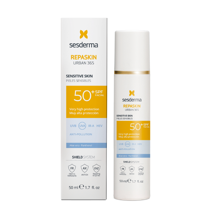 Sesderma Repaskin Urban 365 Pele sensível SPF50+ 50ml