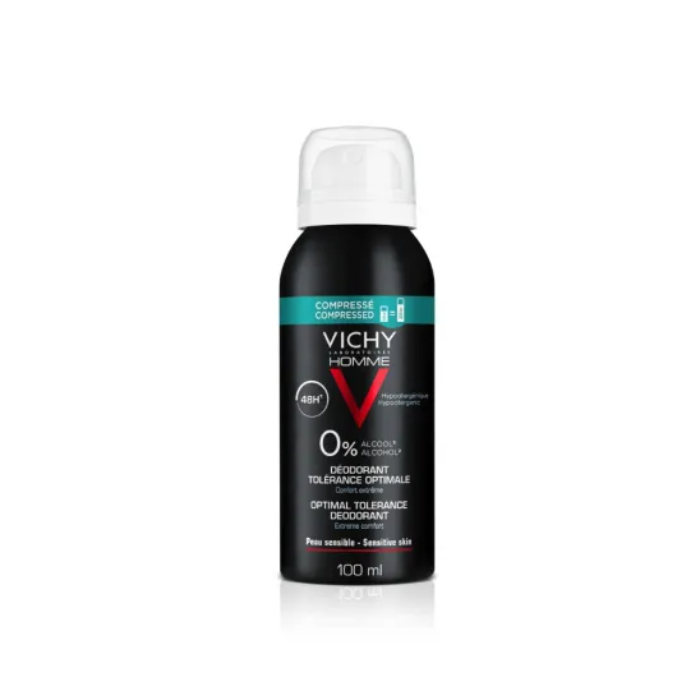 Vichy Homme Desodorizante Spray Hipoalergénico 48h 100ml