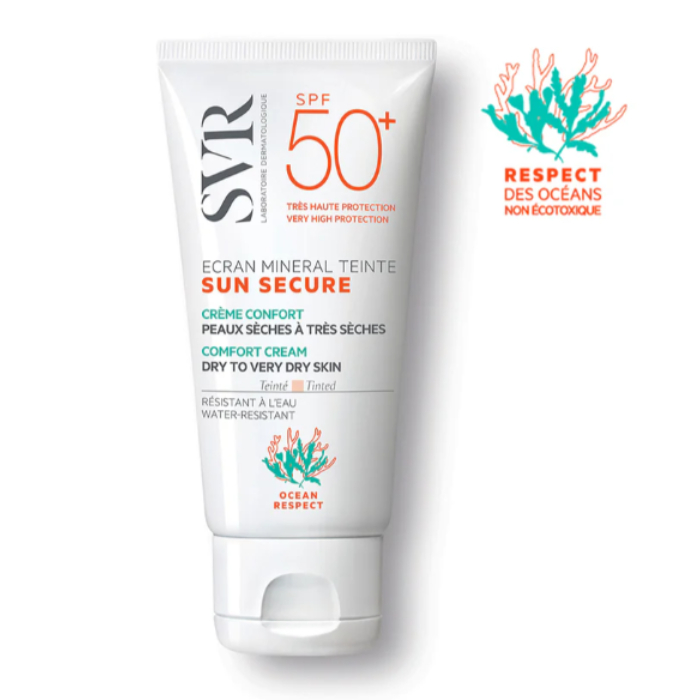 SVR Sun Secure Mineral Teinte Creme Conforto SPF50+ 50ml