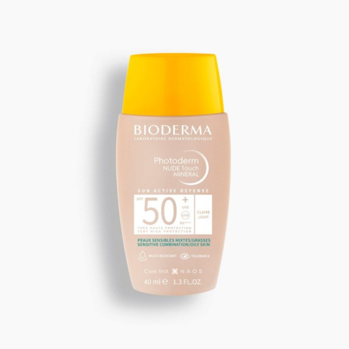 Bioderma Photoderm Nude Touch Claro SPF50+ 40ml