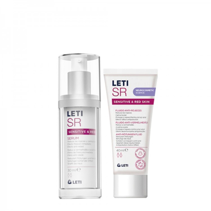Leti SR Sérum Antivermelhidão 30ml + Fluído Antivermelhidão 40ml