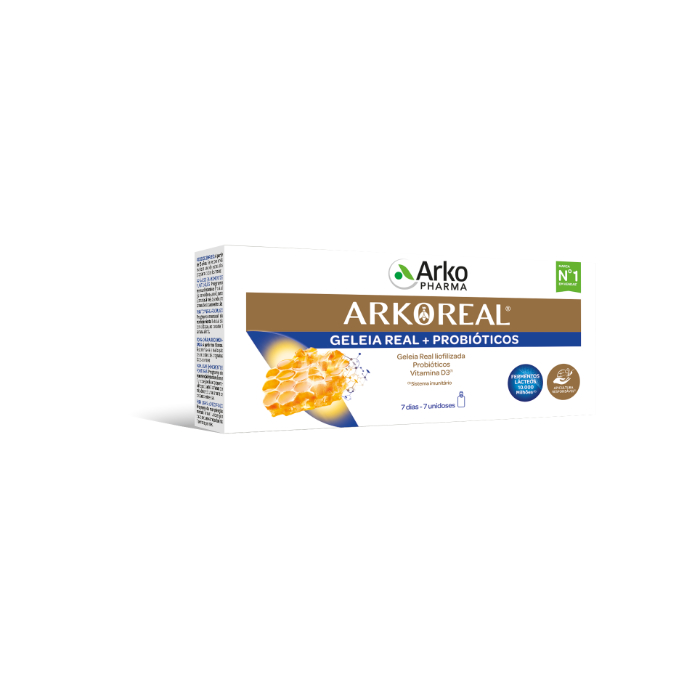 Arkoreal Geleia Real + Probióticos Adultos x7 frascos