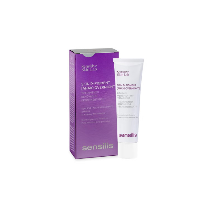 Sensilis Skin D-Pigment AHA10 Creme Noite Anti-Manchas 30ml