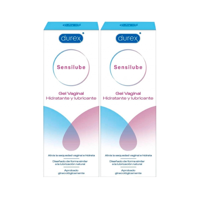 Durex Sensilube Gel Lubrificante Íntimo 2 x 40ml
