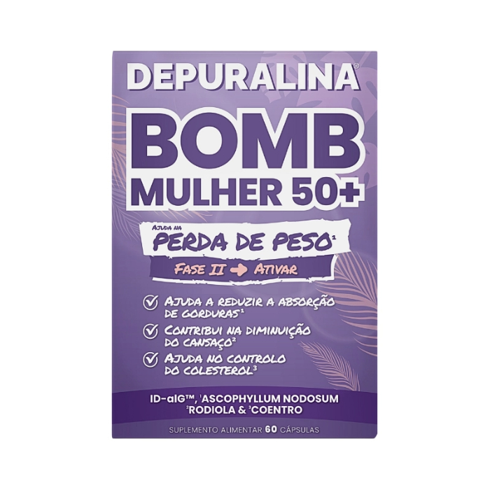 Depuralina Bomb Mulher 50+ x 60 Cápsulas