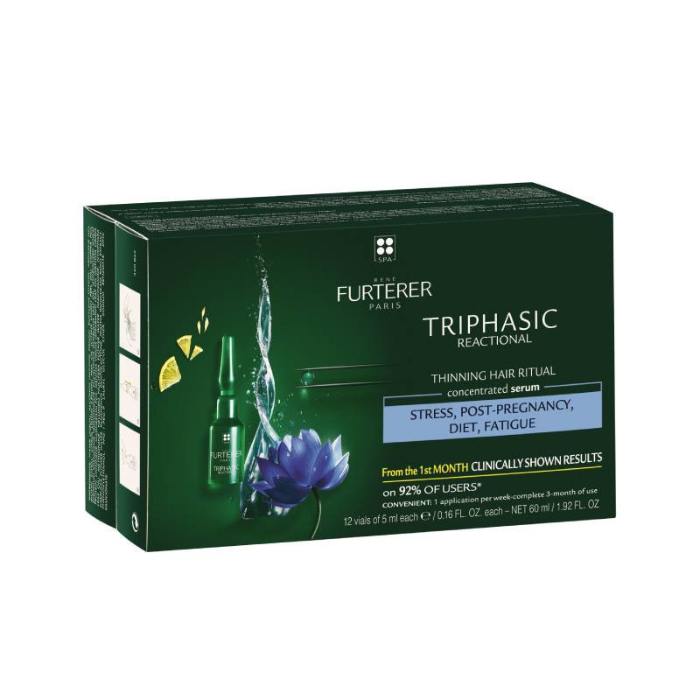 René Furterer Triphasic Reacional x 12 Ampolas