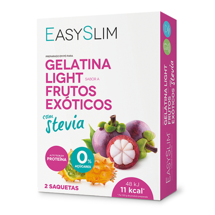 EasySlim Gelatina Light Frutos Exóticos x 2 Unidades