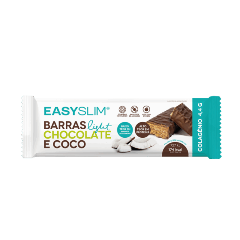 EasySlim Barras Chocolate e Coco 1x44g