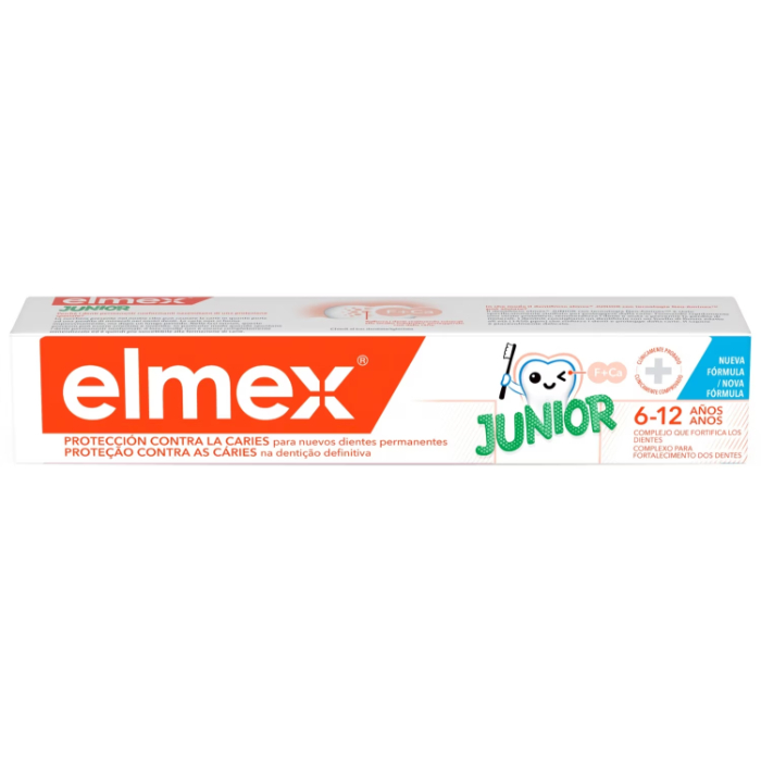 Elmex Junior Pasta Dentes 6-12 Anos 75ml