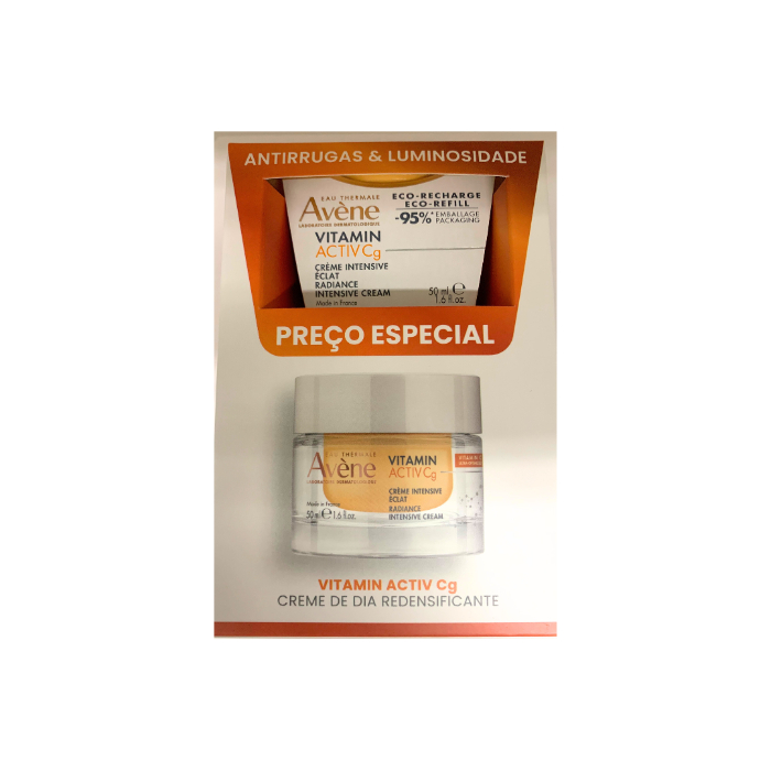 Avène Vitamin Activ Cg Creme Luminosidade Intensa 50ml + Refill 50ml