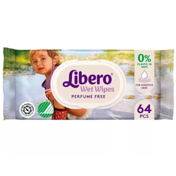 Libero Wet Wipes Toalhitas Bebé x 64 Unidades