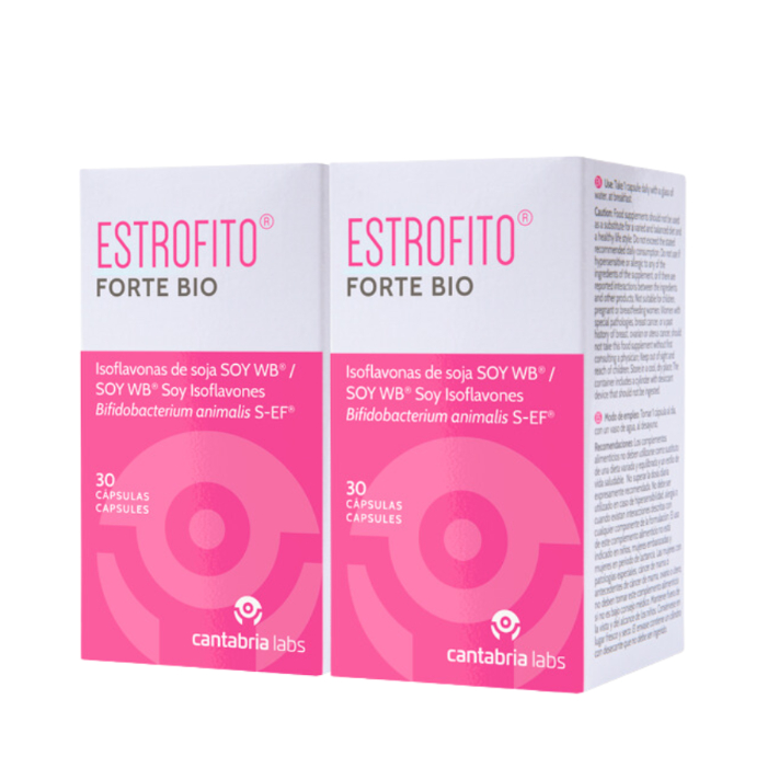 Estrofito Forte Bio Duo Cápsulas 2 x 30 Unidades com Desconto de 50% na 2ª Embalagem