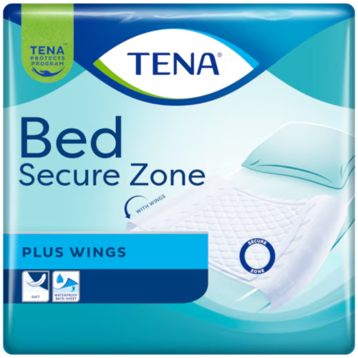 TENA Bed Plus Resguardo com Abas 180 x 80cm x 20 Unidades