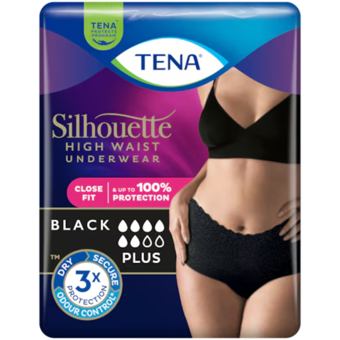 TENA Silhouette Noir Plus M Cintura Alta x 9