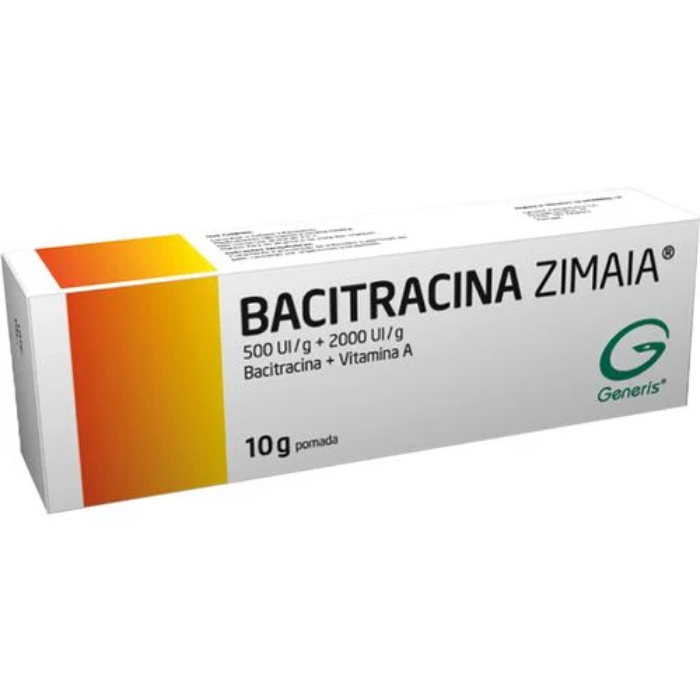 Bacitracina Zimaia 500/2000 UI/g Pomada 10g – DISPENSA EXCLUSIVA CONCELHO GONDOMAR
