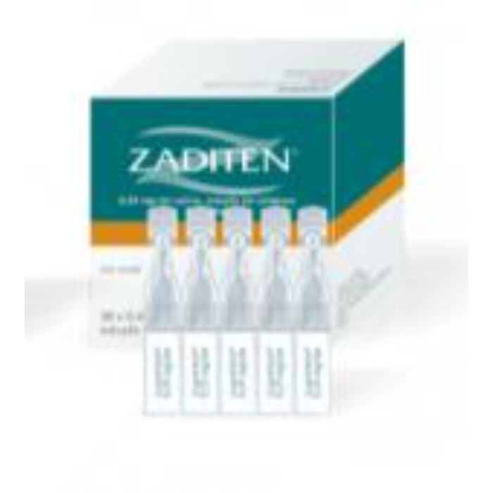Zaditen 0,25mg/mL Colírio x20 Unidoses – DISPENSA EXCLUSIVA CONCELHO GONDOMAR
