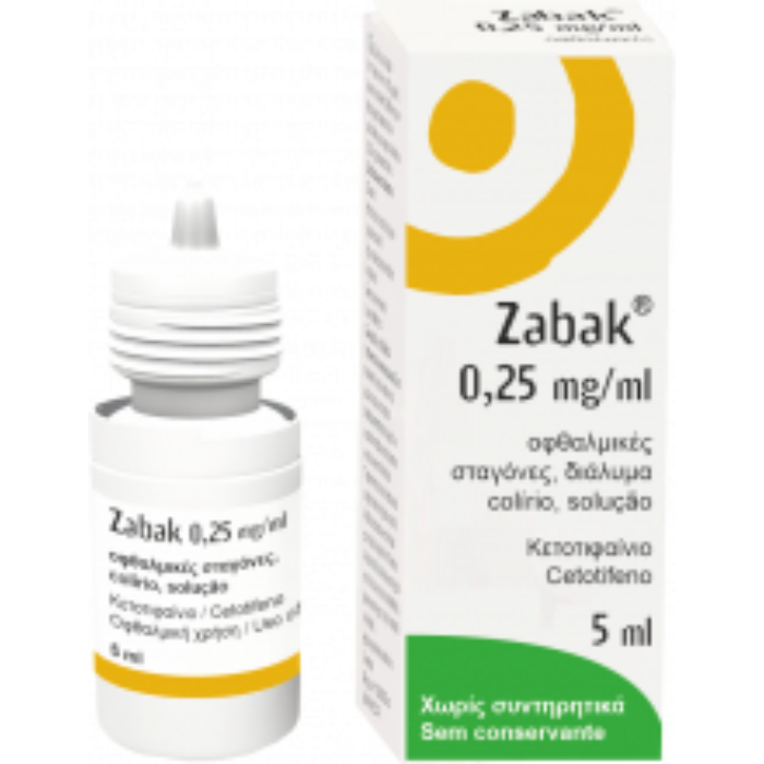 Zabak 0,25mg/mL Colírio – DISPENSA EXCLUSIVA CONCELHO GONDOMAR