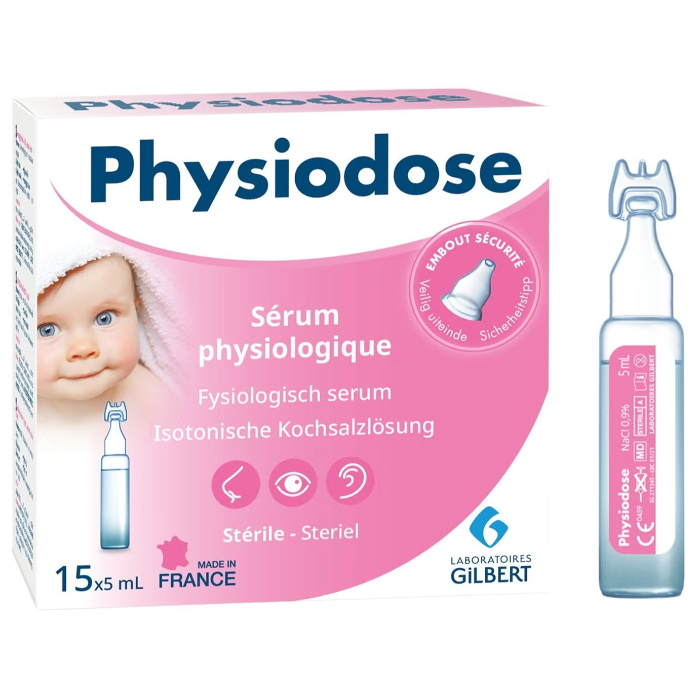 Physiodose Infantil Soro Fisiológico 15 x 5ml