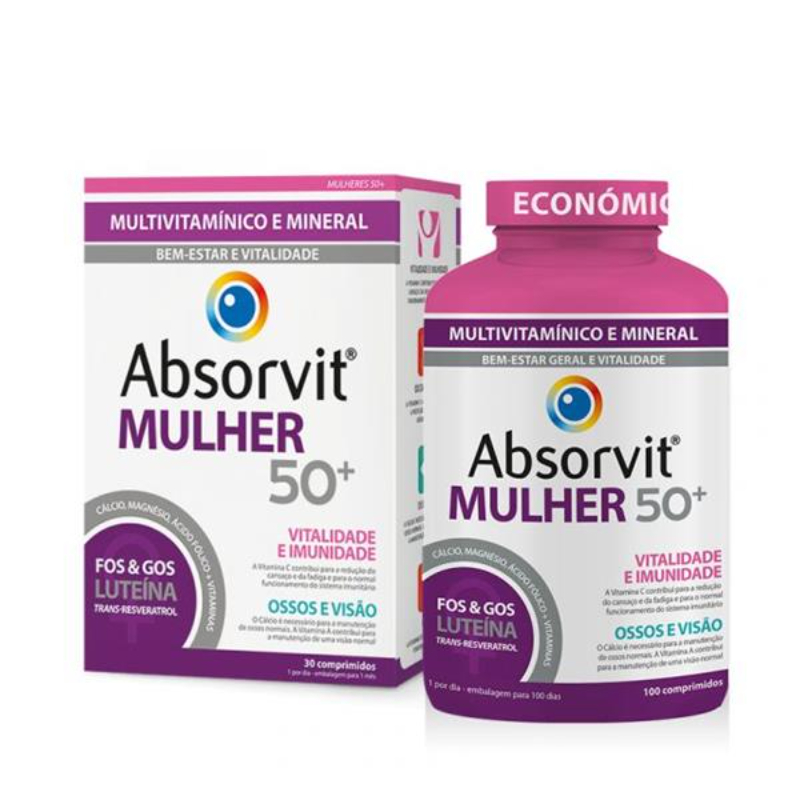 Absorvit Mulher 50+ x 100 Comprimidos