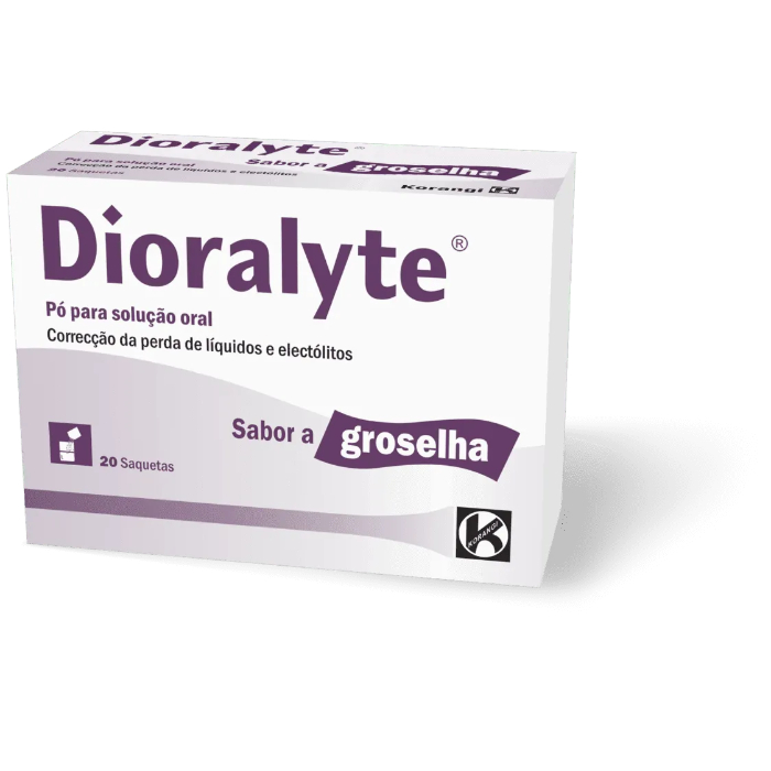 Dioralyte (Sabor Groselha) x 20 Saquetas – DISPENSA EXCLUSIVA CONCELHO GONDOMAR