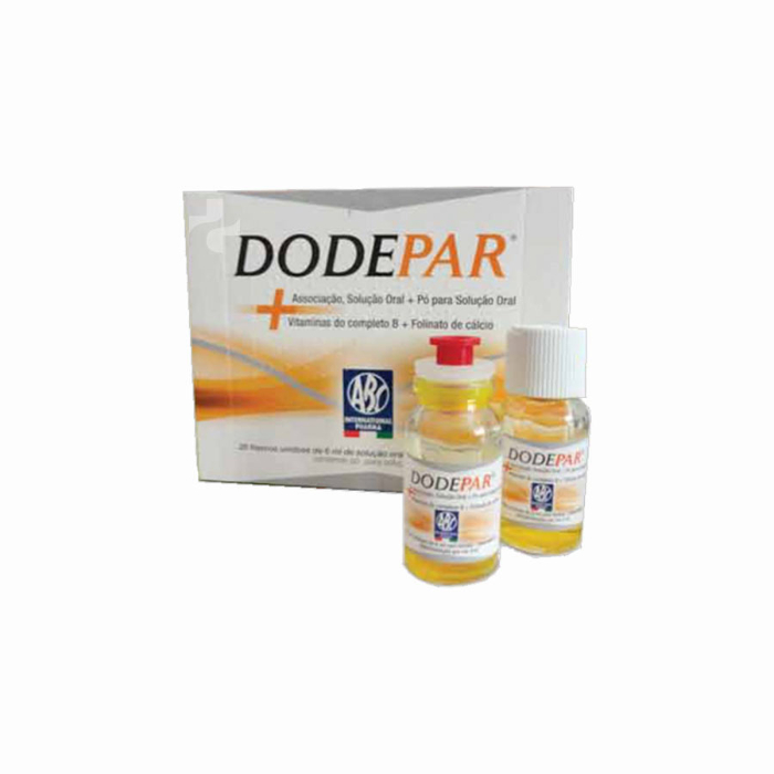 Dodepar Solução Oral 6ml x 20 Ampolas – DISPENSA EXCLUSIVA CONCELHO GONDOMAR