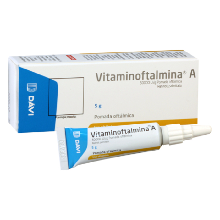 Vitaminoftalmina A Pomada Oftálmica 5g – DISPENSA EXCLUSIVA CONCELHO GONDOMAR