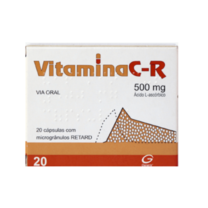 Vitamina C Retard x 20 Cápsulas – DISPENSA EXCLUSIVA CONCELHO GONDOMAR