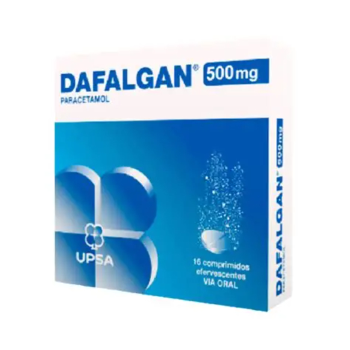 Dafalgan 500mg x 16 Comprimidos Efervescentes – DISPENSA EXCLUSIVA CONCELHO GONDOMAR