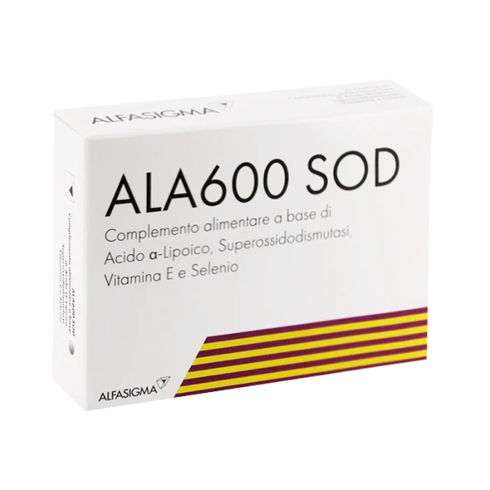 ALA600 SOD x 20 Comprimidos