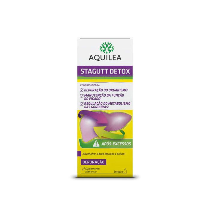 Aquilea Stagutt Detox Solução Oral Gotas 30ml
