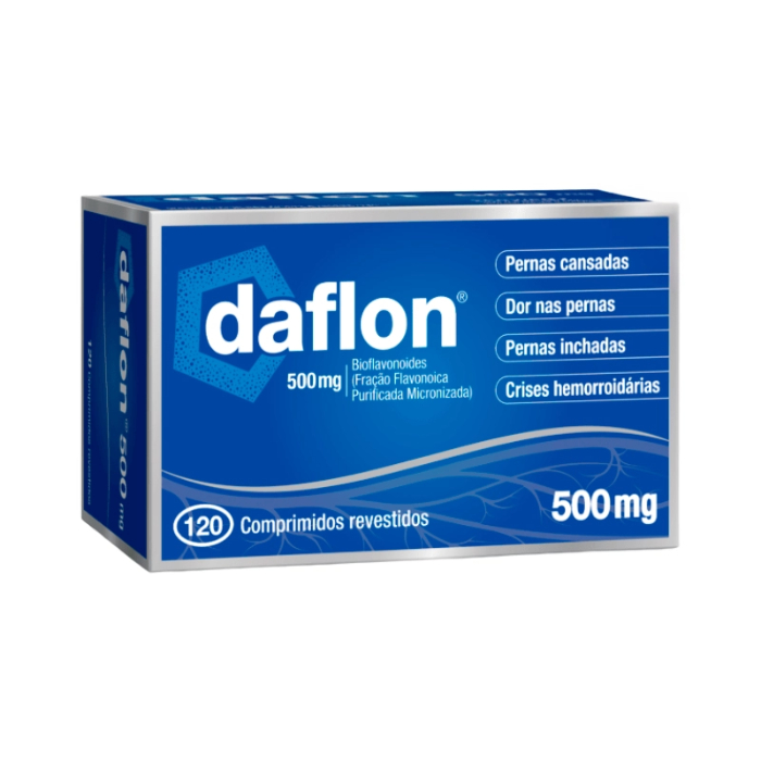 Daflon 500mg x 120 Comprimidos – DISPENSA EXCLUSIVA CONCELHO GONDOMAR