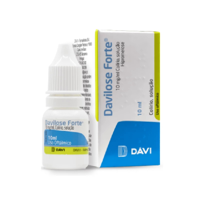 Davilose Forte 10mg/ml Colírio 10ml – DISPENSA EXCLUSIVA CONCELHO GONDOMAR