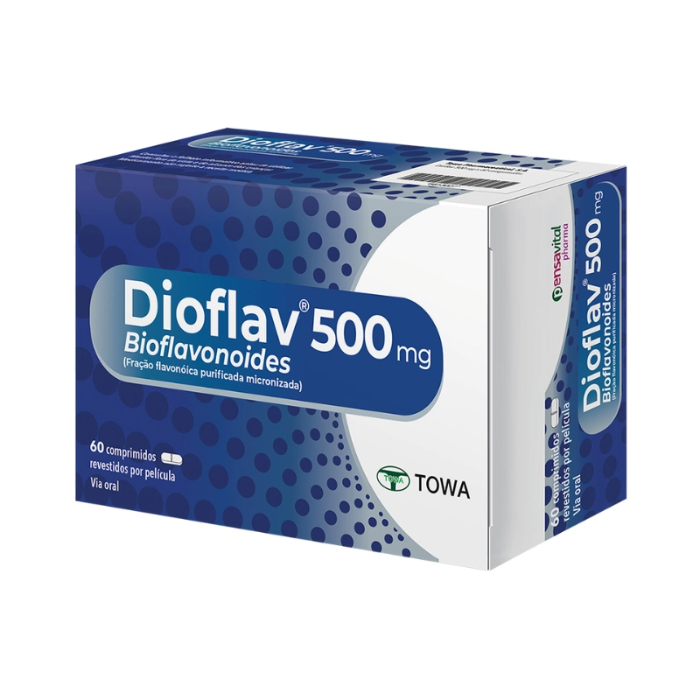 Dioflav 500mg x 60 Comprimidos – DISPENSA EXCLUSIVA CONCELHO GONDOMAR